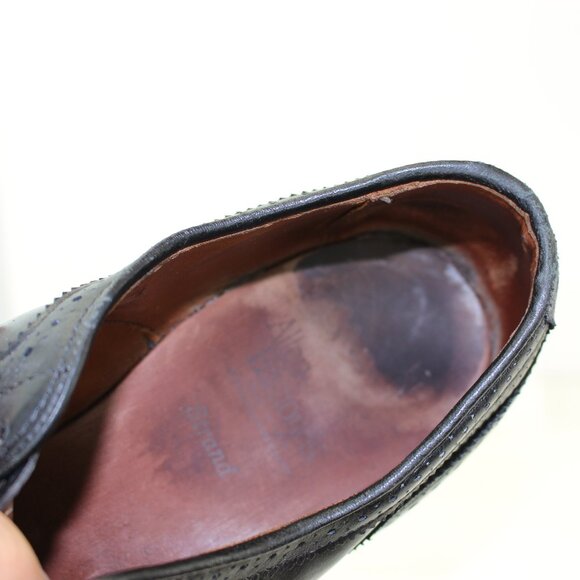 Allen Edmonds Black Brogue Oxfords - Picture 8 of 9